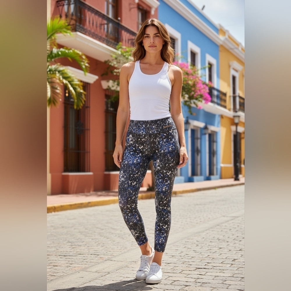 Bench Women's Versatile Stretch leggings small multicolor NWT stretch